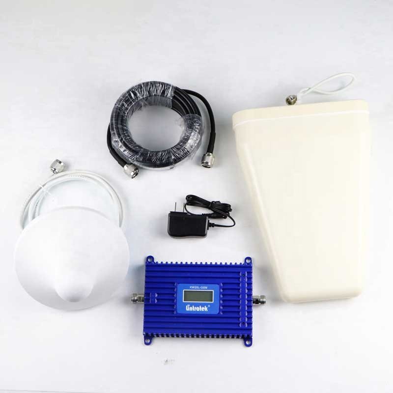 Lintratek wholesale price 70dBi hidh gain 850 900 1800 mhz single Band 2g 3g cellular amplifier phone mobile signal booster 4g